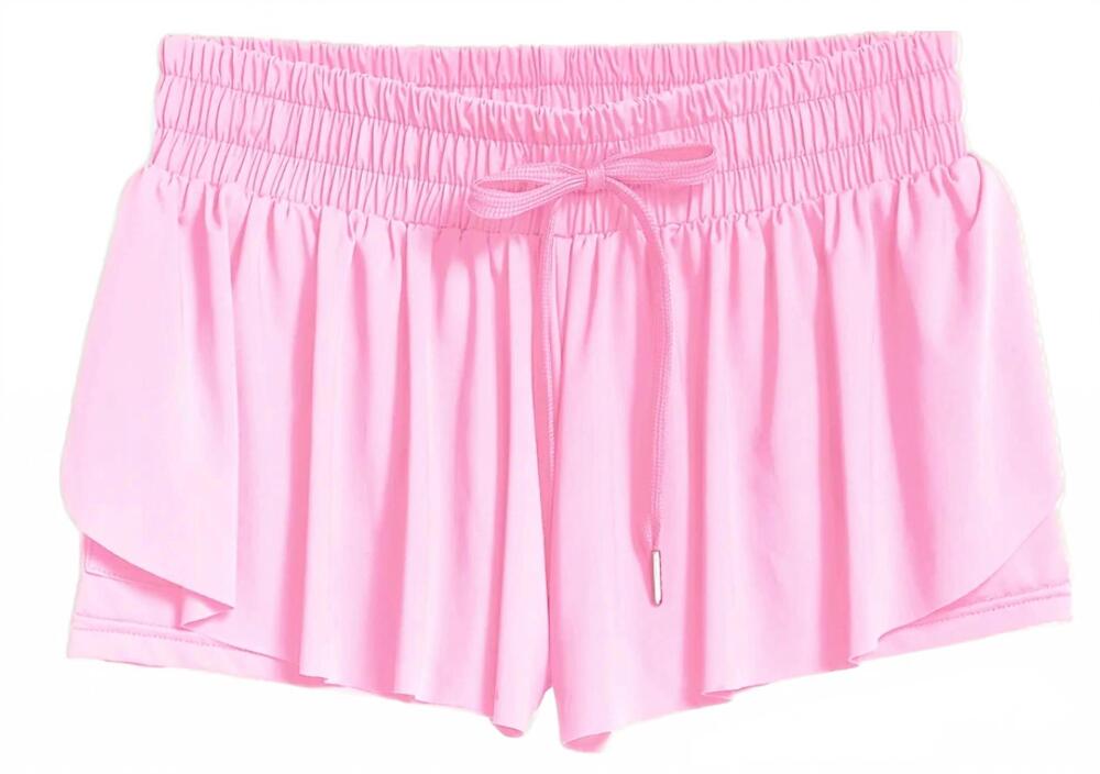 NEW SUZETTE COLLECTION kids' fly away shorts in suzette pink
